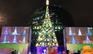 Новогодняя елка Астаны вошла в топ-10 самых высоких в СНГ