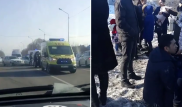 Семь детей попали в ДТП в Алматы: врачи рассказали об их состоянии