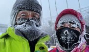 Международный марафон проводят в Якутии при минус 50 градусах