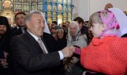 Назарбаев поздравил казахстанцев с Рождеством