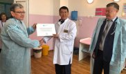 Фонд Булата Утемуратова подарил медицинское оборудование районной больнице в Мерке