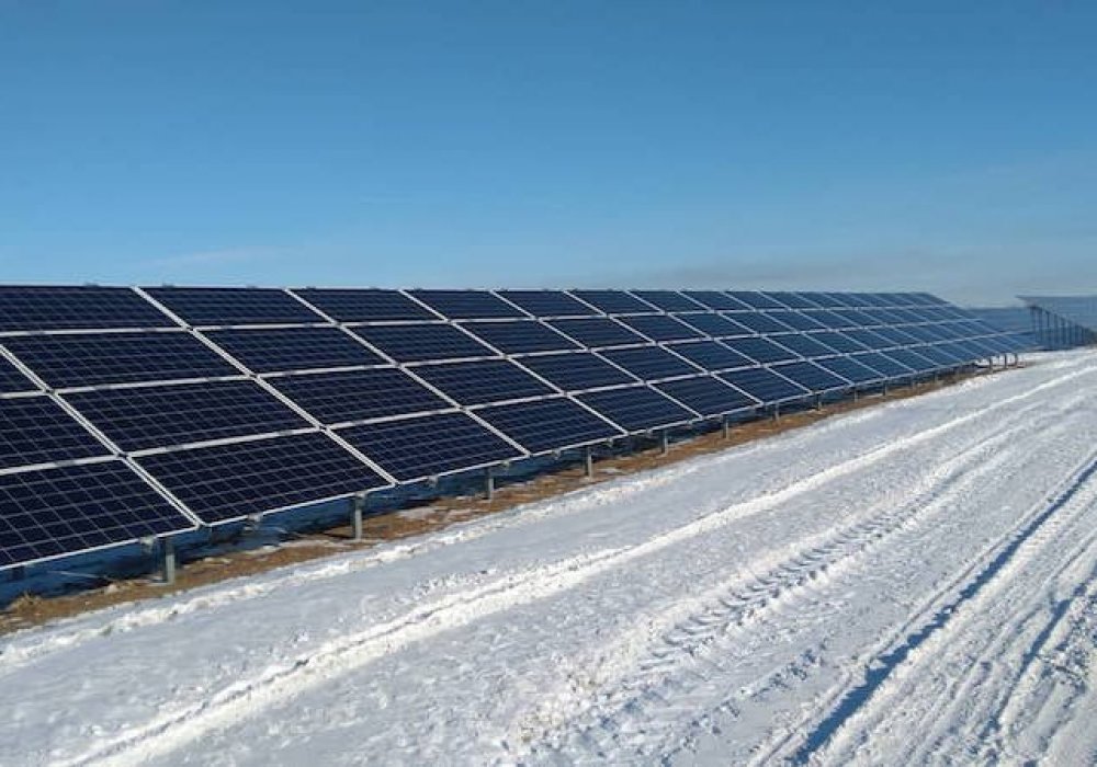 Презентованную на EXPO 2017 солнечную электростанцию построили в Карагандинской области