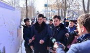 За что извинился перед жителями аким Шымкента