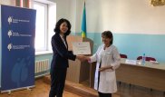 Фонд Булата Утемуратова передал оборудование Жаркентскому родильному дому