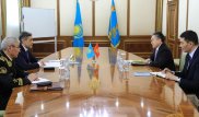 Министр обороны встретился с послом Кыргызстана
