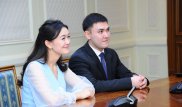 Президент поздравил молодоженов из Астаны