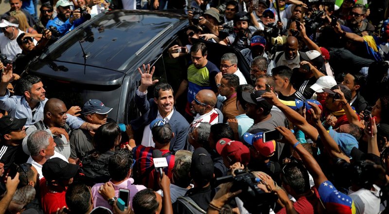 Хуан Гуаидо (Фото: Carlos Barria / Reuters)
