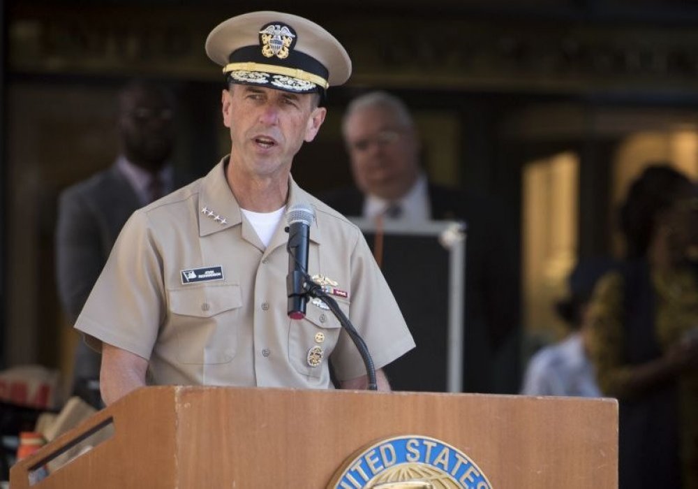 Командующий ВМС США Джон Ричардсон. © maritime-executive.com