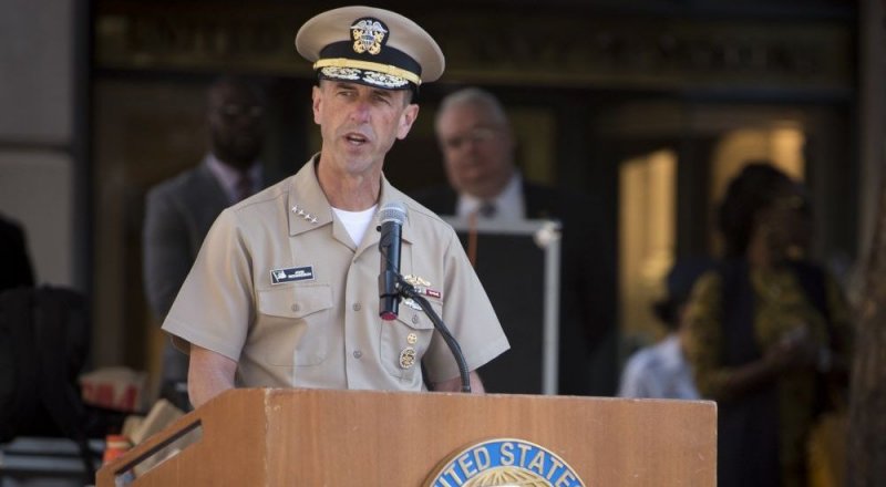 Командующий ВМС США Джон Ричардсон. © maritime-executive.com