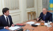 Абдрахимов рассказал Назарбаеву о зарплате в Шымкенте