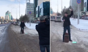 Мужчина с газбаллоном: почему он хотел себя взорвать перед "Казмедиацентром"