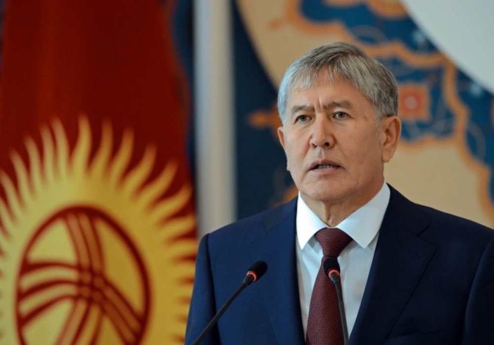 Алмазбек Атамбаев. Фото:president.kg
