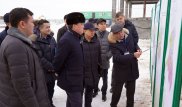 Аскар Мамин проинспектировал окраины Астаны