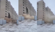 Видео обрушения многоэтажки: в акимате Павлодара ответили на рассылку