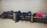 "Бомж имеет право находиться в теплой остановке" - акимат