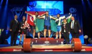 Пять из пяти казахстанских штангистов завоевали золото на турнире в США