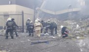 Бухгалтера ищут под завалами взорвавшегося в Астане здания