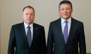 Президент НОК Казахстана встретился с главой Международной федерации дзюдо