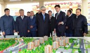 Президенту показали макет нового Shymkent city