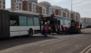 Погибшая девушка стояла на моем месте - пассажир автобуса о ДТП в Нур-Султане