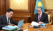 Досаев доложил Токаеву о ситуации на валютном рынке