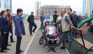 Байбек проверил темпы строительства социального жилья в Алатауском районе