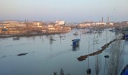В Кокшетау затопило дома и улицы