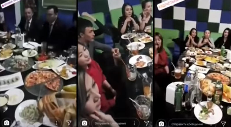 Полицейского начальника в Байконуре могут уволить за скандальное видео из ресторана