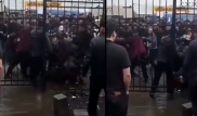 Массовая драка на рынке в Алматы попала на видео