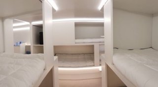 Спальный пассажирский модуль для багажного отсека A330. © Airbus