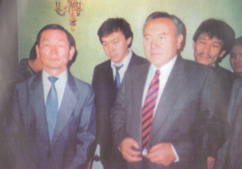 Н.Ә.Назарбаевпен Алматыдағы кездесуі (1995 жыл)