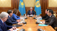 Токаев принял Назарбаеву, Мамина и Мами