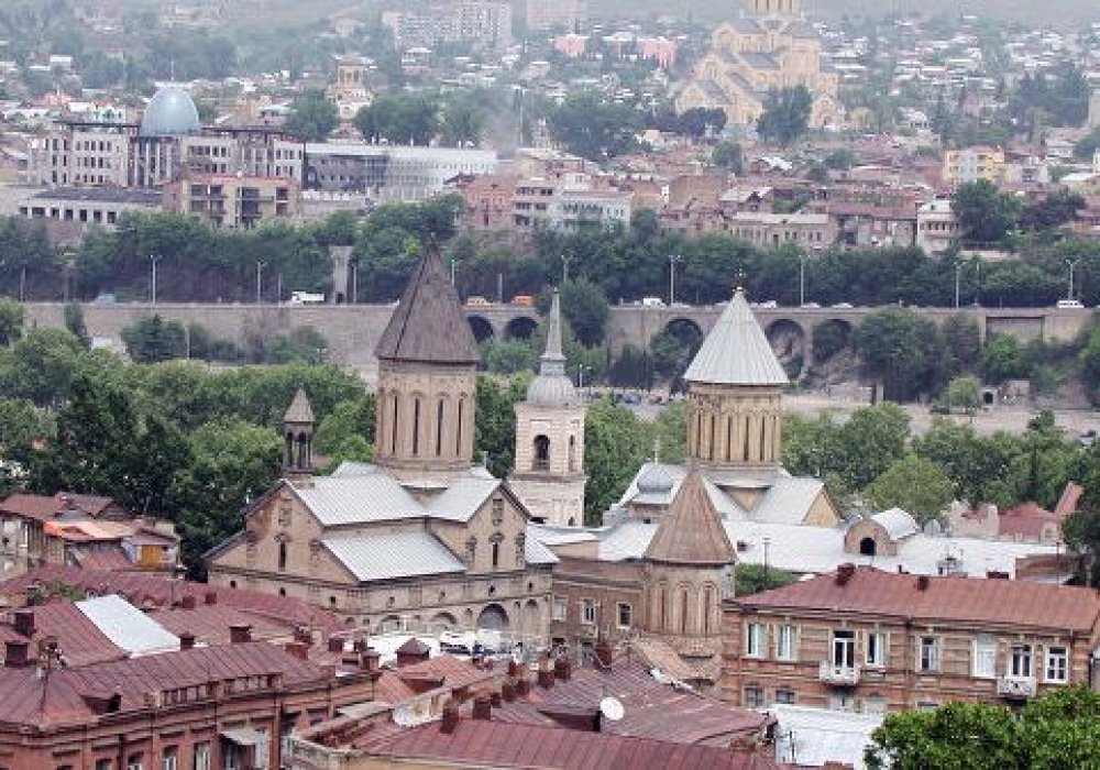 Панорама Тбилиси. © РИА Новости / Рухкян