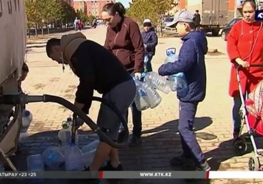 Жители Косшы остались без воды из-за паводка