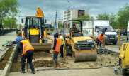 Провал дороги у Сайрана в Алматы: причину определит экспертиза
