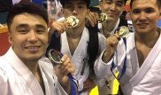 Все 5 казахстанских спортсменов завоевали золото на Кубке мира по джиу-джитсу в Таиланде
