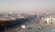 Павлодар накрыло смогом от степных пожаров