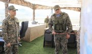 Министр обороны посетил учебные полигоны "Берег" и "Коктал"
