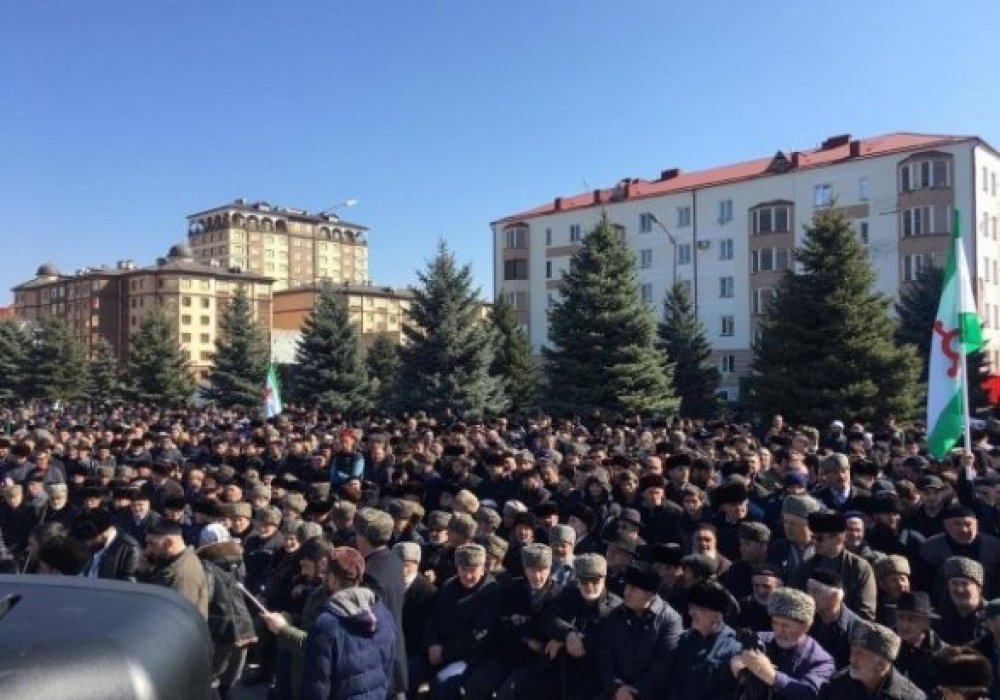 Лидеров протестов в Ингушетии арестовали