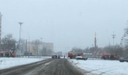 Снег в середине апреля накрыл Кокшетау