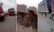 Китайские самосвалы разрушают дороги в Актюбинской области