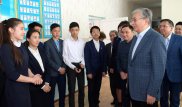 Токаев приехал в село Косшы