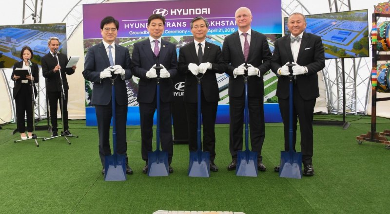 В Алматы будут производить автомобили Hyundai