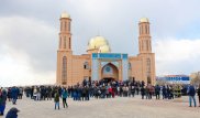 Одну из красивейших мечетей открыли в Карагандинской области