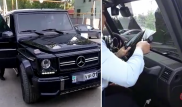 Gelandewagen с номером VIP растонировали в Алматы