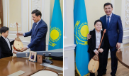 Ержан Максим получил подарок от акима ЗКО