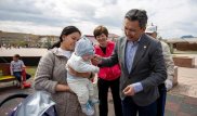 Бахыт Султанов занялся плоггингом на окраине Нур-Султана