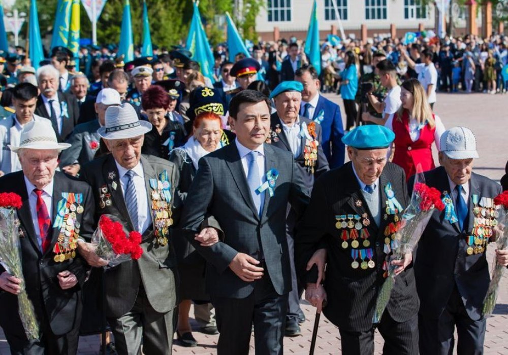 Как в Уральске чествовали ветеранов