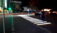 Первый "умный" пешеходный переход заработал в Казахстане