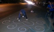 В Нур-Султане объявился дядя Саша, автор знаменитых сердечек на асфальте